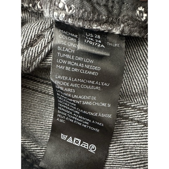 New Free People We The Free‎ Shorts Women's Size 28 Black Distressed Cut-Off - Picture 6 of 11